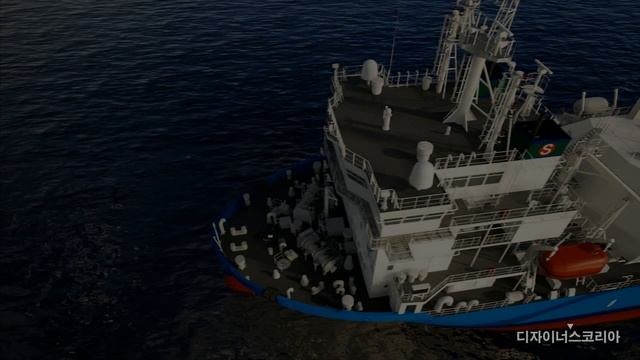 D5 Render_3D Architectural Animation - 7.5K LNG Bunkering Vessel 3d Animation смотреть онлайн