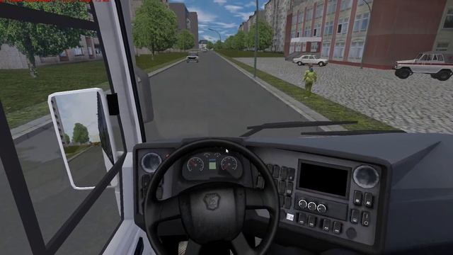 Omsi 2. Братаново. Маршрут 3.