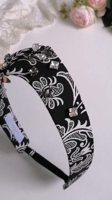 Кокошник из жаккарда #акссесуары #авторскаяработа #handmade #дизайнер #диадема #кокошник смотреть онлайн