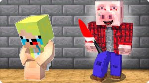 😮 ДЖОН ПОРК ПОСАДИЛ МЕНЯ В ТЮРЬМУ в МАЙНКРАФТ! СТРАШНАЯ СВИНЬЯ vs НУБИК