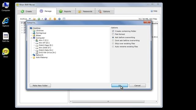 How to open, extract and convert RAR files смотреть онлайн