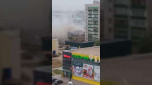 Пожар в Уральске 7микрорайон смотреть онлайн