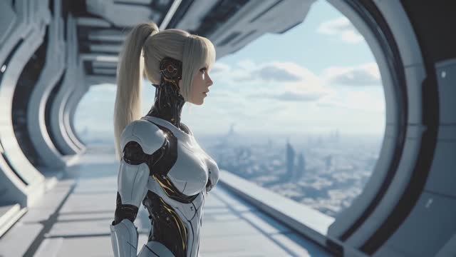 Эхо Андроида | Короткометражный фильм ИИ | Научно-фантастический мир снов смотреть онлайн