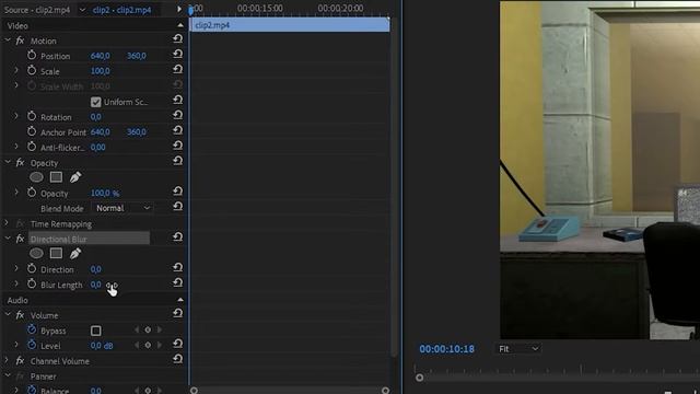 Sliding Blur TRANSITION EFFECT In Adobe Premiere Pro