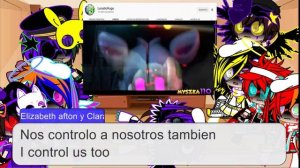Aftons react to Darkest Desire Collab By Lunatichugo