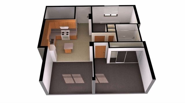 House Plans 2 Bedroom Bungalow (see description) смотреть онлайн