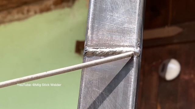 horizontal welding thin square tubes , few people know this two welding tricks смотреть онлайн