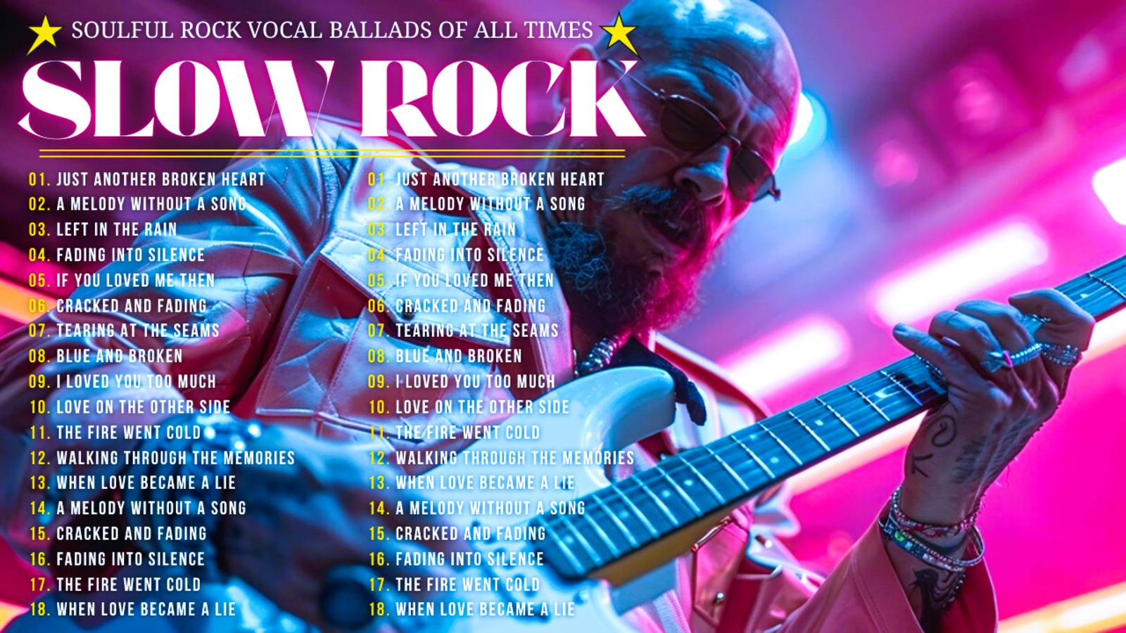 Emotional & Soulful Slow Rock Ballads - Songs That Hit the Heart - Slow Rock 🎧