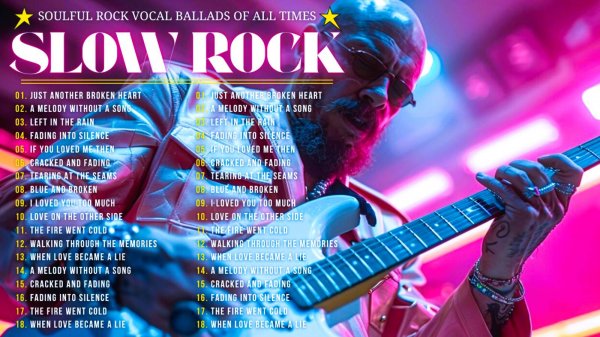 Emotional & Soulful Slow Rock Ballads - Songs That Hit the Heart - Slow Rock 🎧