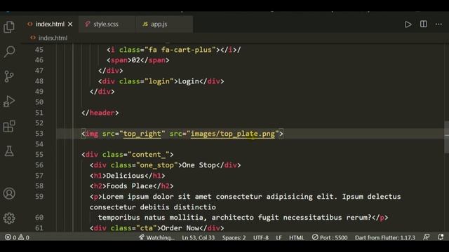 How To Make A Responsive Restaurant Website Design Using HTML CSS And GSAP Animation