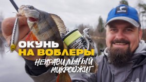 Окуни Весной на Воблеры и Неправильный Микроджиг на Речке