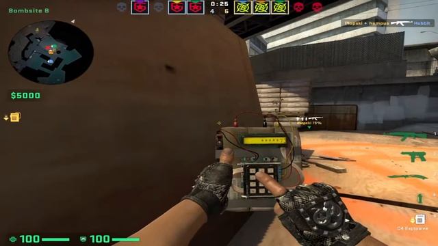 CSGO POV NIP phzy (21/12) vs Gambit (overpass) @ IEM Katowice 2022 смотреть онлайн