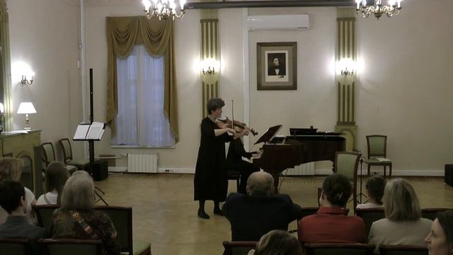 И. С. Бах Дуэт Соната для виолы да гамба и клавира соль-минор 1-я часть. смотреть онлайн