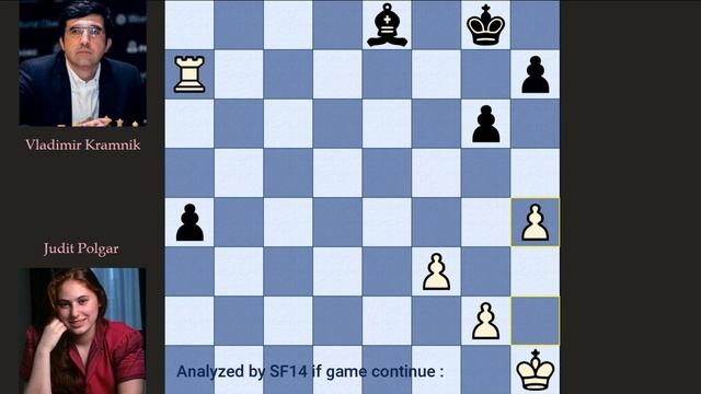 She has beaten 11 world chess champion | Judit Polgar vs Vladimir Kramnik | Game 09 смотреть онлайн