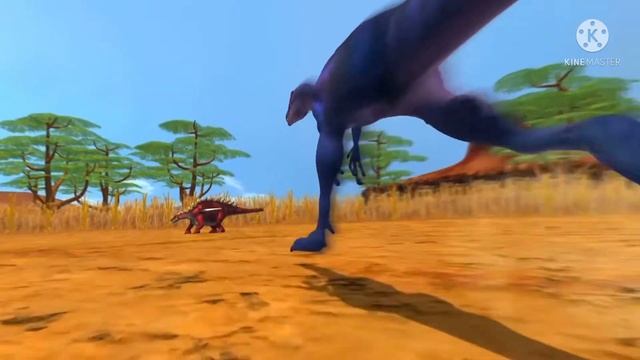 Gigantspinosaurus vs dilophosaurus but they spoke смотреть онлайн