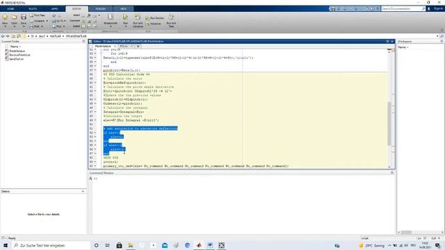 Airplane autopilot - PITCH HOLD / Pitch damper - matlab code PID controller смотреть онлайн