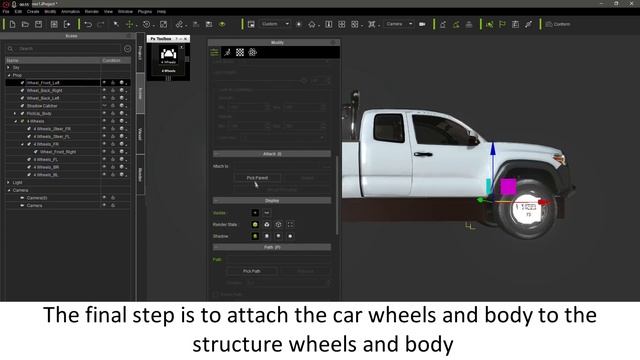 IClone 7 Tutorial - Creating Interactive Vehicles