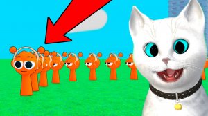 РОБЛОКС, но Я СОЗДАЛ АРМИЮ КЛОНОВ СПРУНКИ в ROBLOX КОТЁНОК КРОНОС