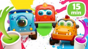 Машинки Мокас: веселимся и играем вместе!  Мультики для детей про машинки