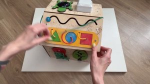 Asmr видео для детей. Бизи домик. Деревянный домик. Развлекательное видео для детей.