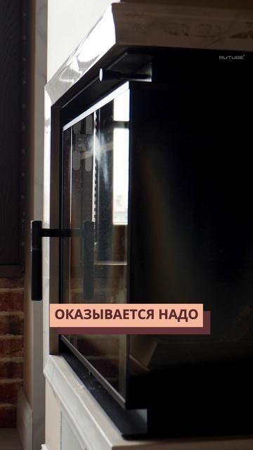 Настоящий камин в квартире #дизайнинтерьера смотреть онлайн