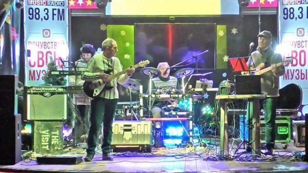 Анапа. Вокально-инструментальный ансамбль Альбом (руководитель Вайзян Валерий Леонидович). Концерт.