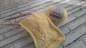 Пробую пряжу  YarnArt «Symphony»./Первое впечатление. Моё мнение
