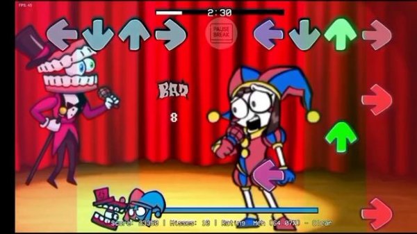 FNF amazing digital circus Pomni & Jax vs boyfriend, Caine vs Pomni