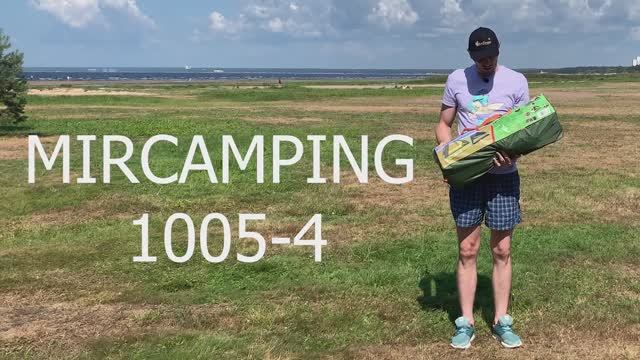 Обзор палатки Mircamping 1005-4