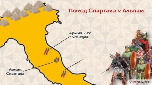 ВИДЕОУРОК. История 5 класс. Тема: "Восстание Спартака".