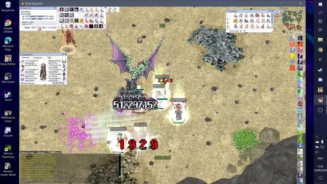 [NovaRo] Monster Hunter Garronath multi-run Rune Knight Class смотреть онлайн