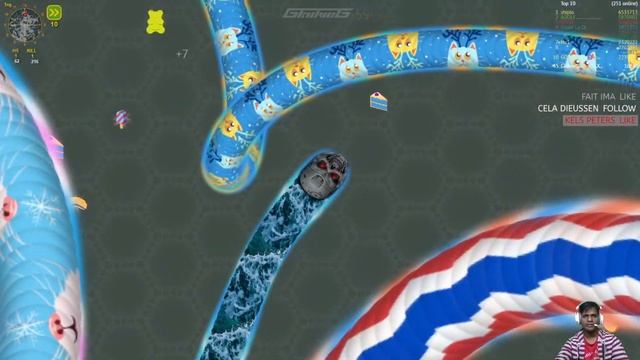 wormate.io Live смотреть онлайн