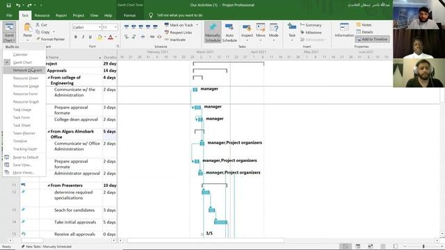 Green Team- using MS Project in our project + Plan Risk Management смотреть онлайн