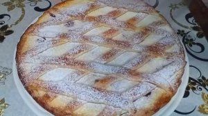 Песочный пирог с творогом и ягодами.mp4