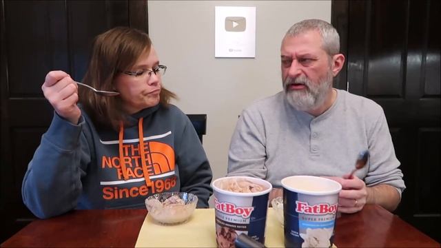 FatBoy Ice Cream: Madagascar Vanilla Bean, Chocolate Brownie Batter & Cookie Mint Chip Review смотреть онлайн