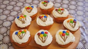 Рецепт КЕКСОВ на День Рождения ВКУСНЫЕ МЯГКИЕ НЕЖНЫЕ кексы рецепт Готовим с любовью