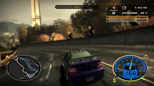 Need For Speed Most Wanted '05 Mitsubishi Lancer vs. Porshe Cayman S смотреть онлайн