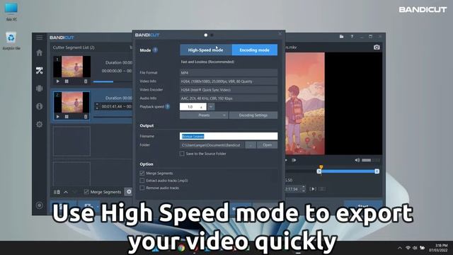How to cut parts of a video using Bandicut - Free Video Cutter смотреть онлайн