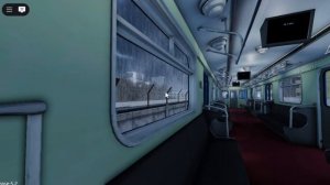 Roblox Поездка На  ЕМА-502 Киевский Метрополитен!