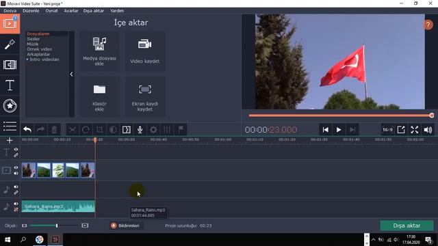 Movavi Editör Ile Videolara Geçiş Efektleri Ekleme
