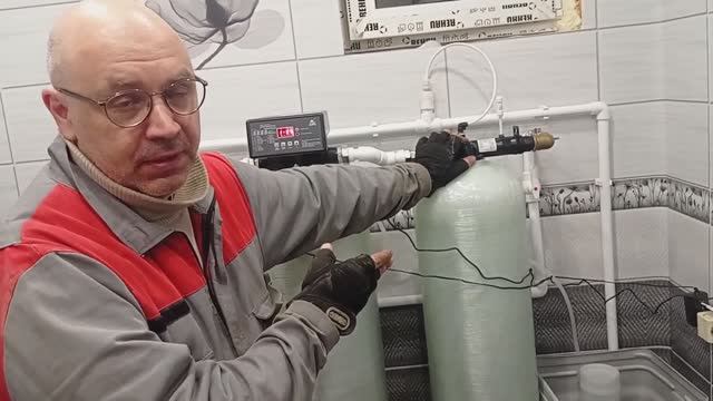 Система очистки воды для загородного дома Как устроена система умягчения и обезжелезивания. смотреть онлайн