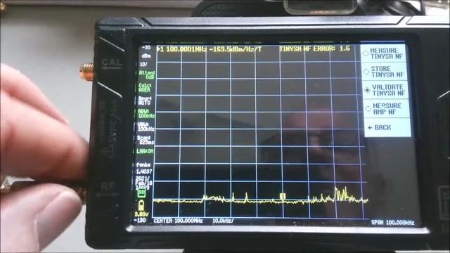 Using the tinySA Ultra to measure the Noise Figure of an amplifier. смотреть онлайн