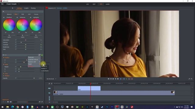 Lightworks : How to Zoom in (Fast Tutorial)