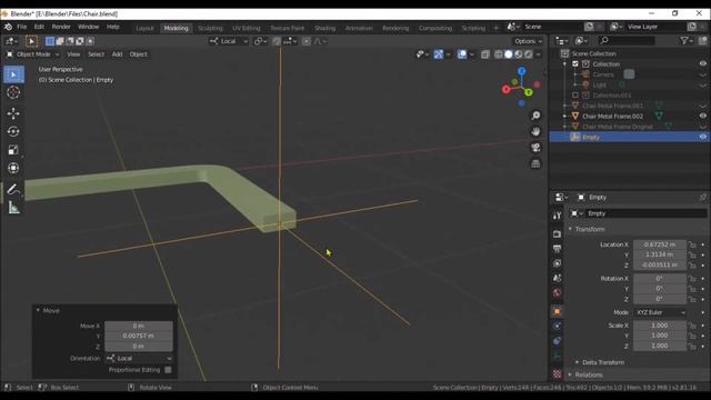 Pivot Setting of any 3D model in Blender || Blender Tutorials смотреть онлайн