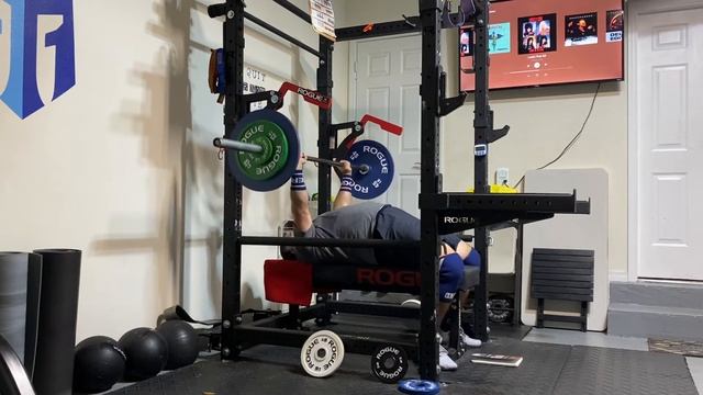 Competition Raw Bench 190x3@6 смотреть онлайн