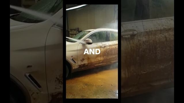 BMW X4M for Deep Cleaning at European Motor Works | After Drifting in Off-road Adventure Valley смотреть онлайн