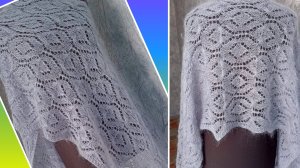 Шикарный паланин спицами