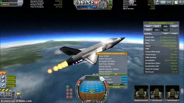 KSP: Mk3 Hypersonic Systems Scramjet смотреть онлайн