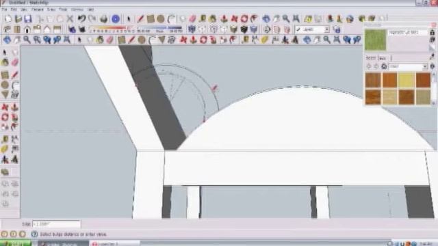How to make a chair in sketchup . смотреть онлайн