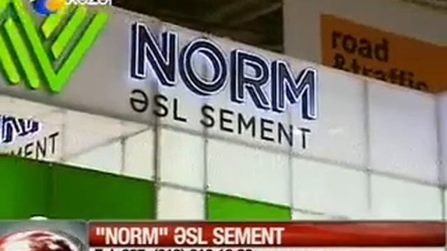 'Norm zavodu' Qafqazın ən böyük sement zavodudur Xəzər Xəbər Xəzər TV BakuBuild 2015 смотреть онлайн